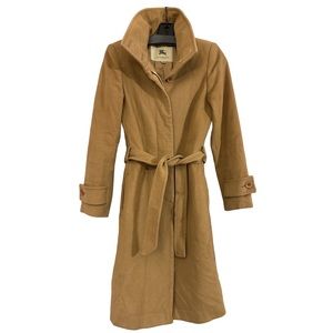 Burberry Tan Belted Coat